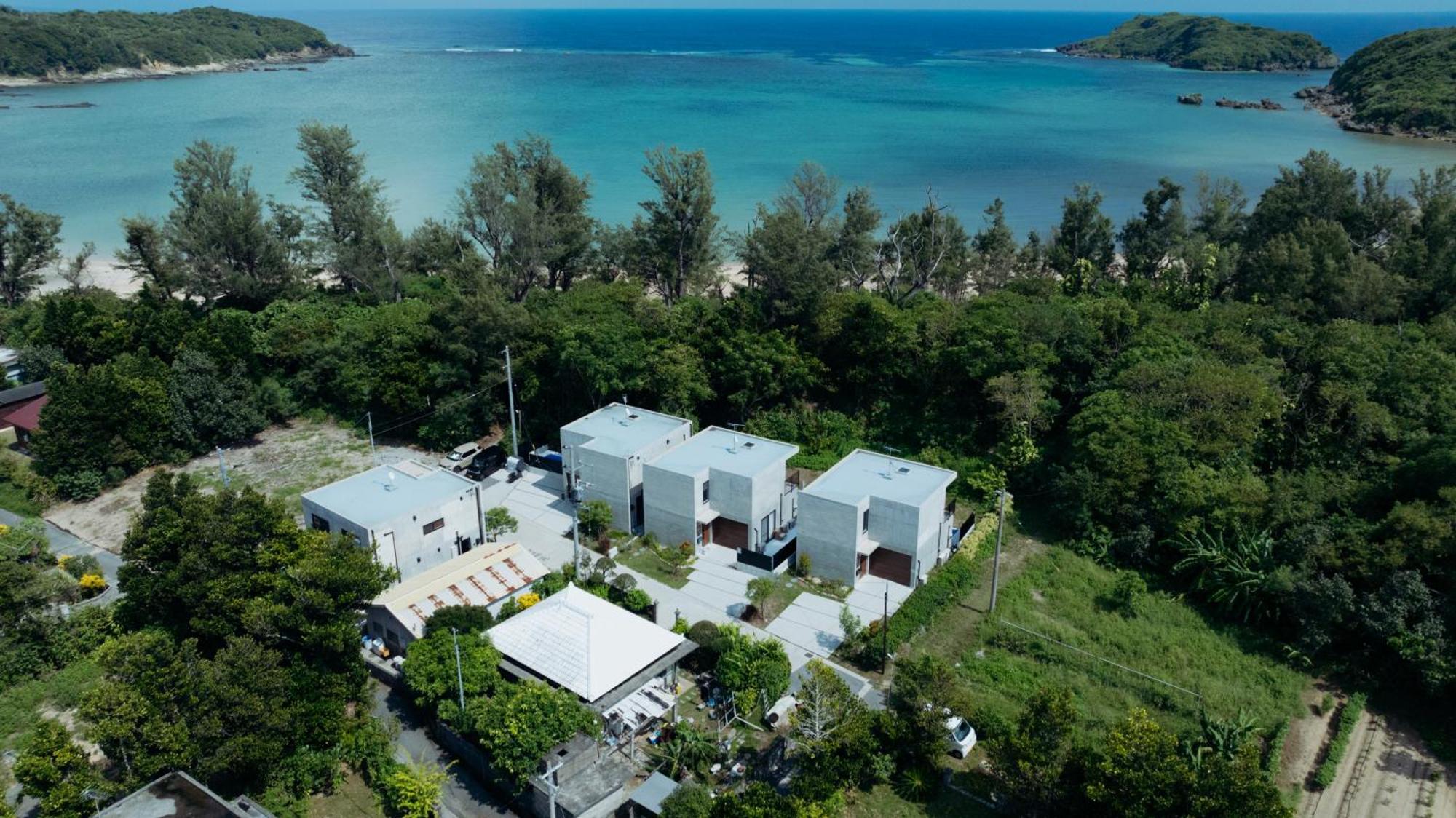 オープン記念!! 期間限定割引!!! Ryukyu Breeze 天然ビーチまで徒歩30秒 プライベートプール付きvilla 北部 Nago